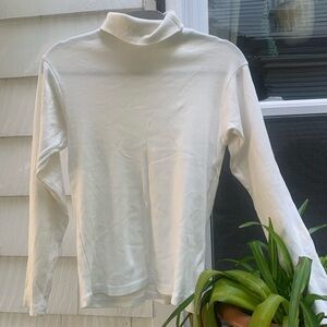 Rudy Jude Cream Turtleneck Top